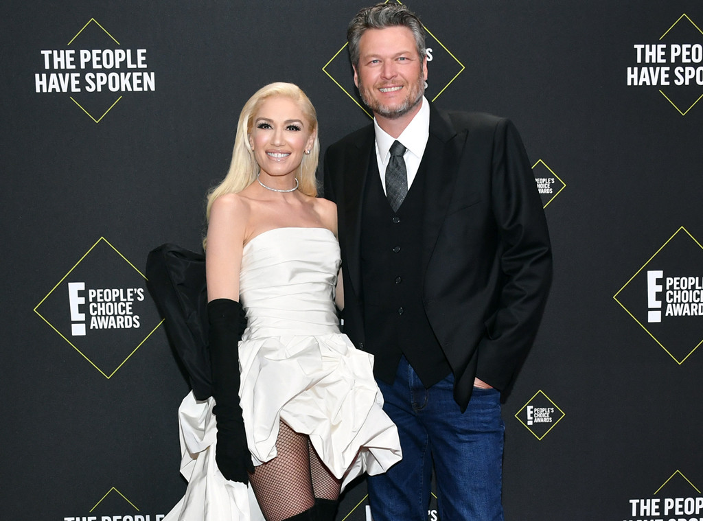 Gwen Stefani, Blake Shelton, Jaw-droppers, 2019 E! People's Choice Awards Gwen Stefani, Blake Shelton, Jaw-droppers, 2019 E! People's Choice Awards